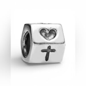 Pandora love hope and faith charm